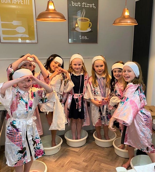 Girls pamper party east Sussex West Sussex